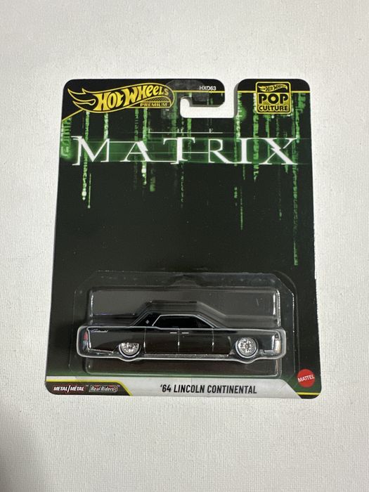 Hot wheels premium 64 lincoln continental matrix