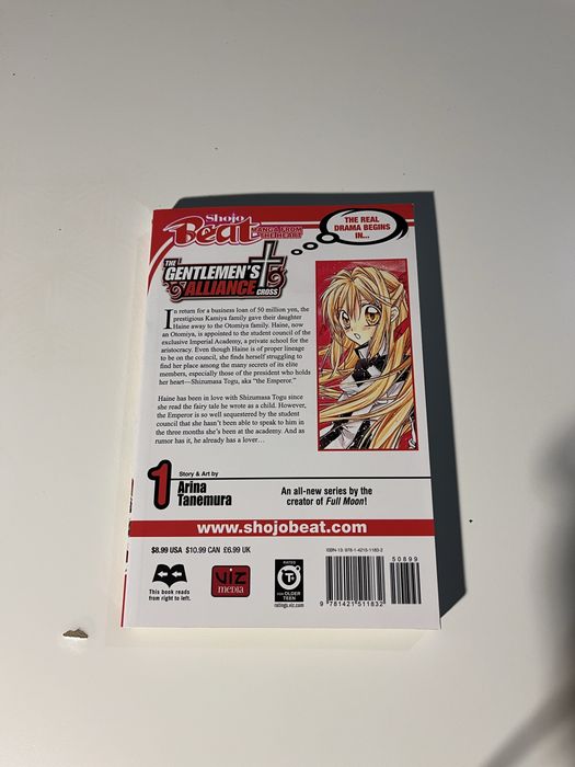 The Gentlemen’s Alliance Cross - manga po angielsku tom 1