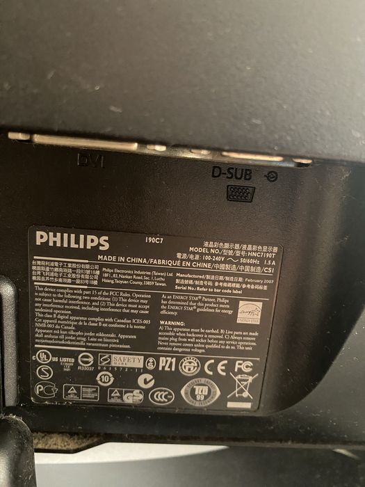 Монітор philips 190c7