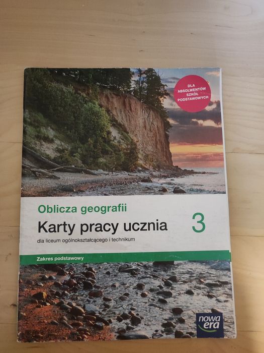 Karty pracy ucznia 3 Oblicza  geografii zakres podstawowy