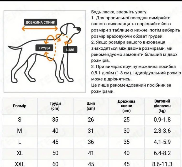 Дощовик для песика ( не вживаний )