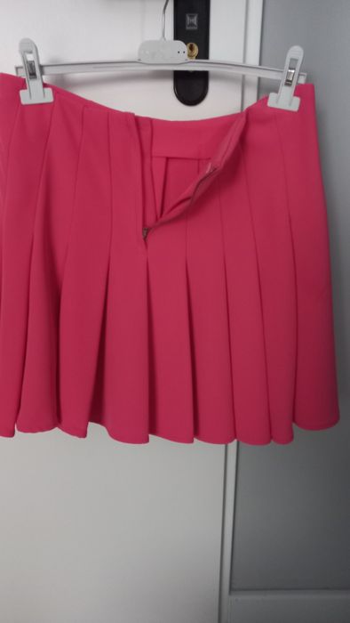 Spódnica H&M, malinowa