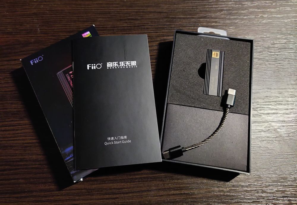 FiiO KA3 USB DAC/Підсилювач для навушників