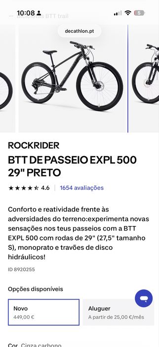 Bicicleta RockRider Aro 29