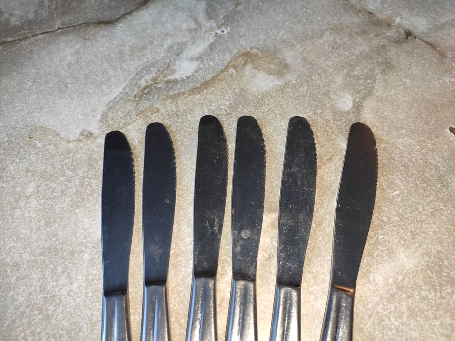 Noże Gerlach sygnowane ciężkie PRL