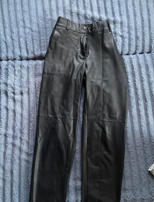 Шкіряні штани брюки