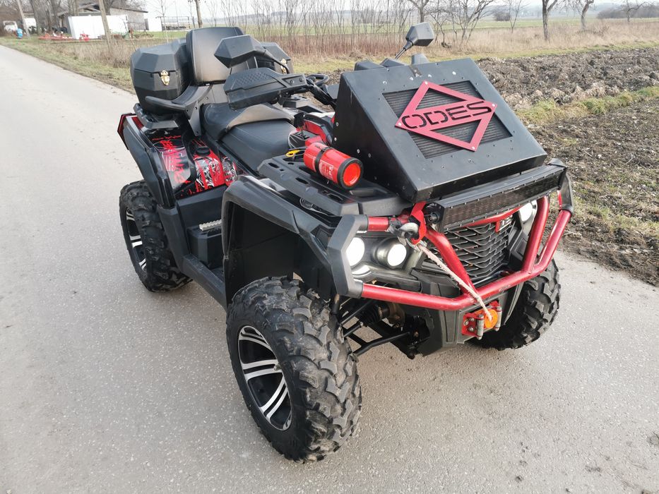 Odes Pathcross 650 MAX 4x4 Zarejestrowany Kufer Wyciągarka Ledbar Alus