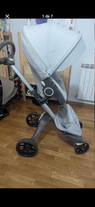 Stokke Carrinho+baby coque+base isofix