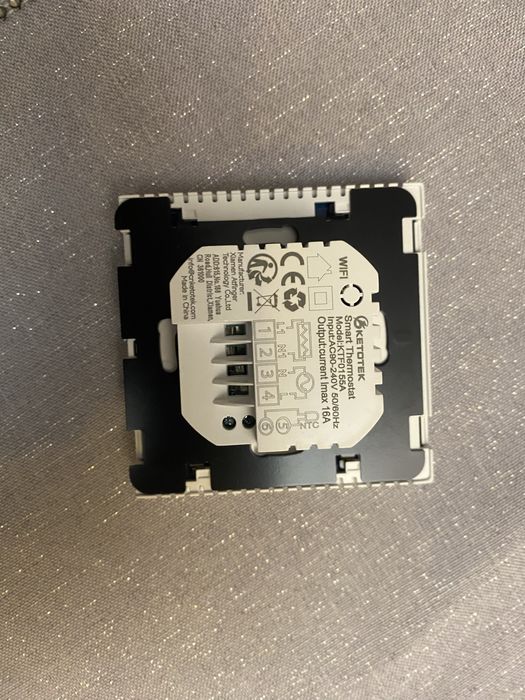 Ketotek Termostat Wifi Elektryczne Ogrzewanie podłogowe