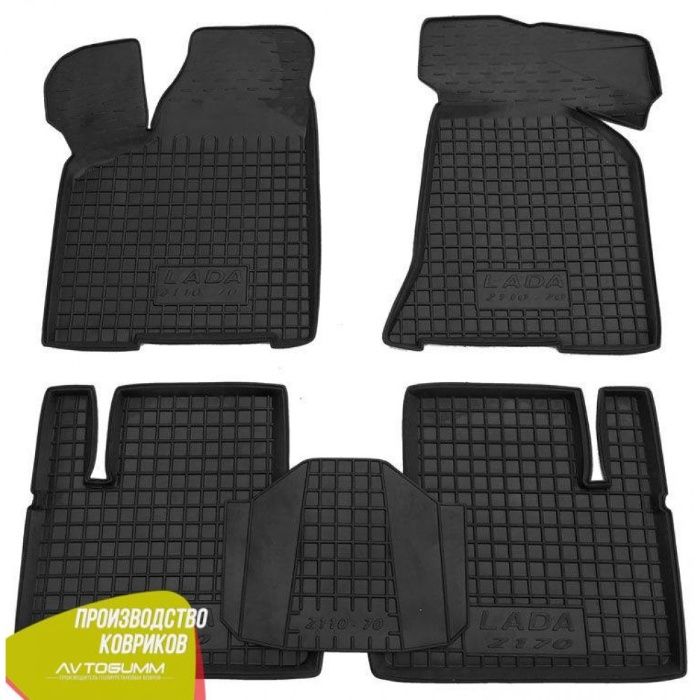 Коврики LADA_ВАЗ X-RAY_2108-099_Niva_Kalina_Priora_автогум резиновые