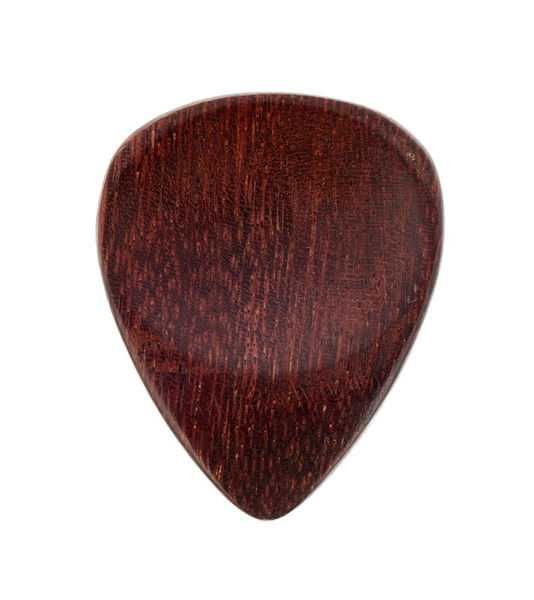 Unikatowa Profilowana kostka gitarowa Mahoń DREWNIANA dla gitarzysty