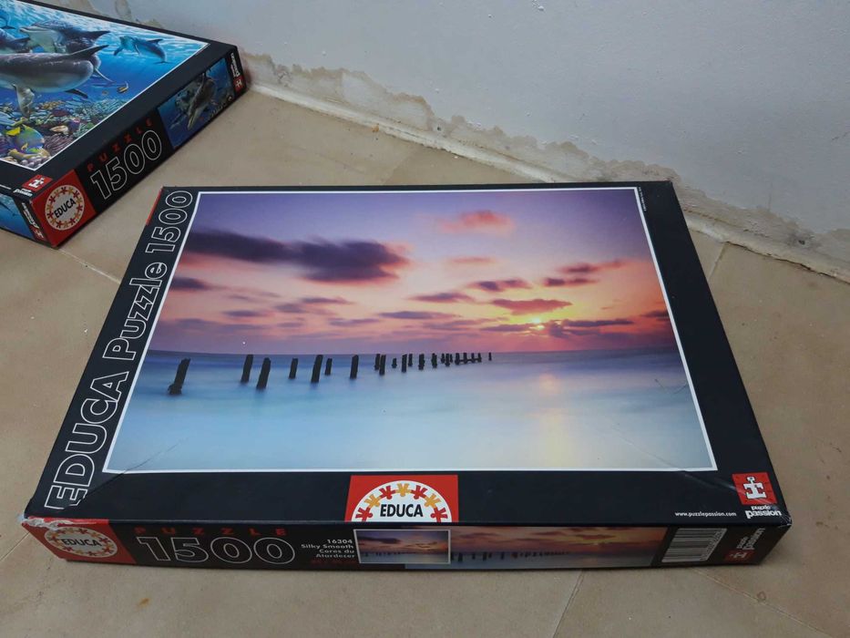 Puzzle 1500 PC - Cores do Atardecer