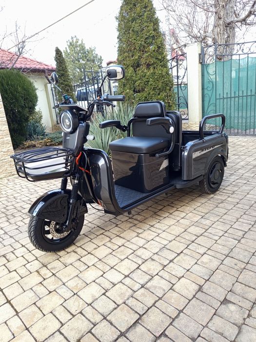 Електроскутер трицикл Corso SIG L, літієва батарея, трансформер, гарантія
