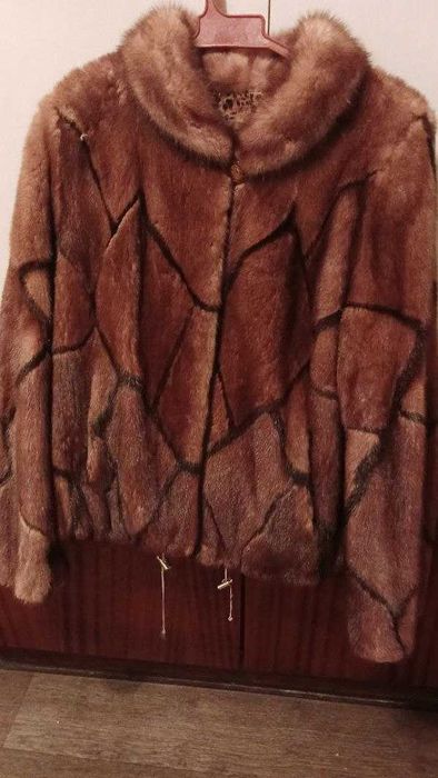Норковый полушубок