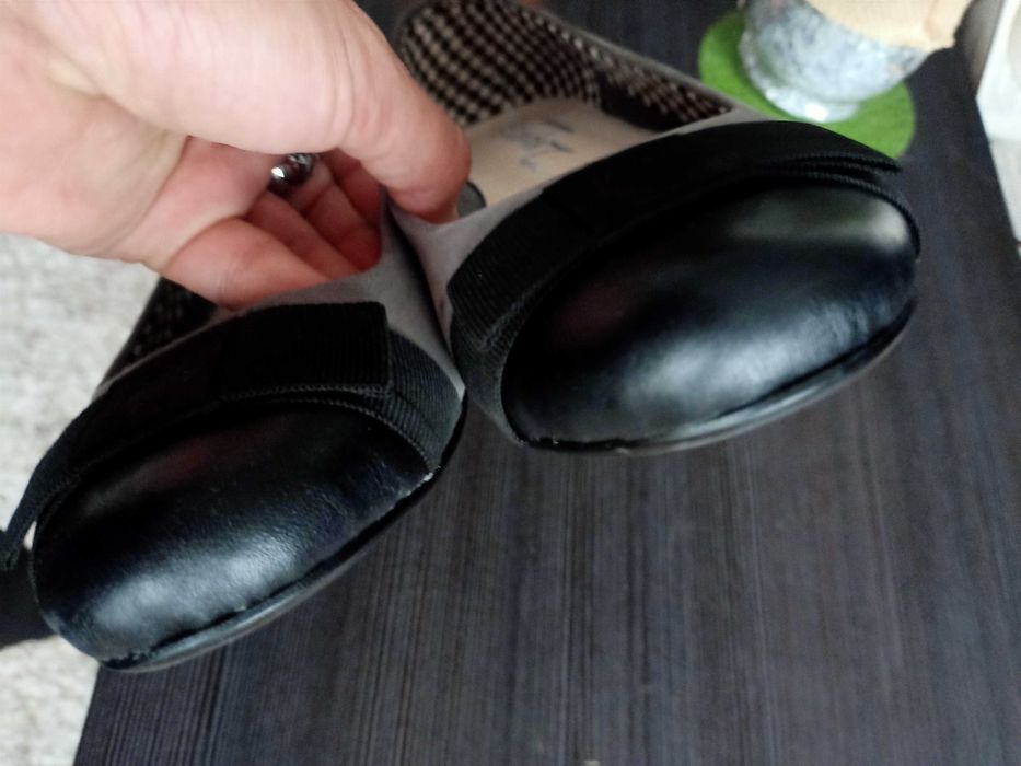 Balerinki baleriny zapato buty r. 37 z kokardką