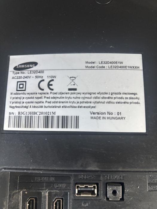 Telewizor samsung 32 cale