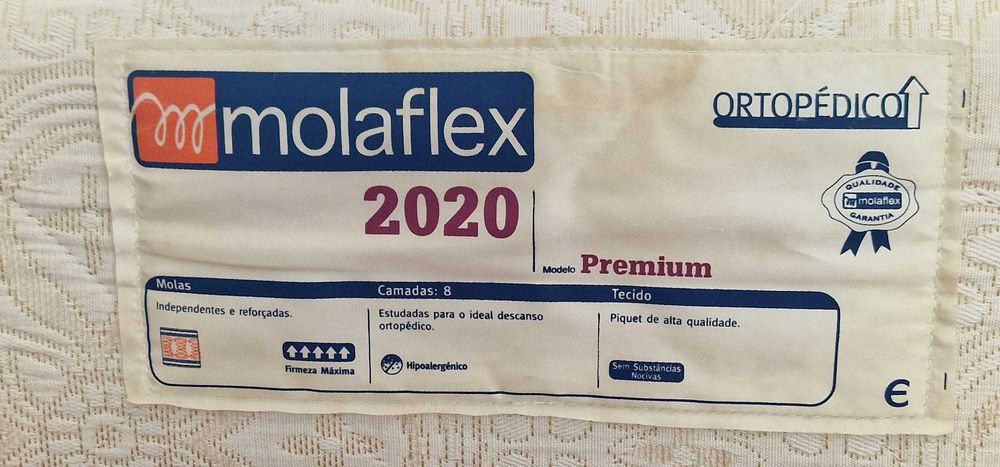 Colchão Molaflex Cama Casal 140x200