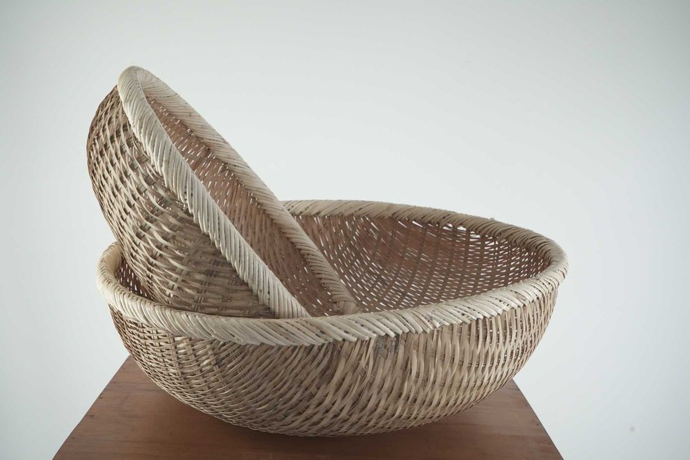 2 Cestas em vime (Grandes)