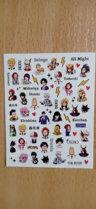 Наліпки на нігті