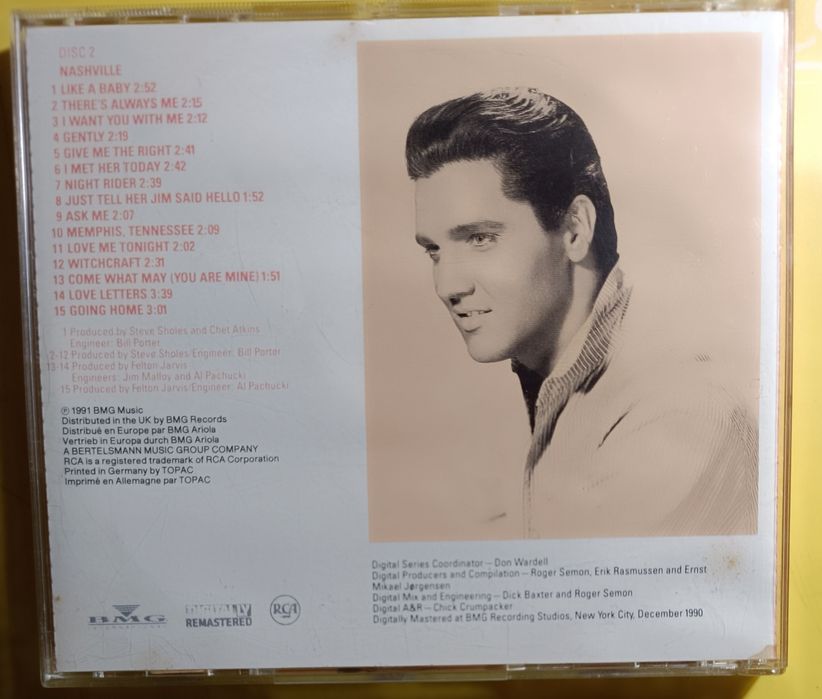 3 CD'S - Elvis Presley