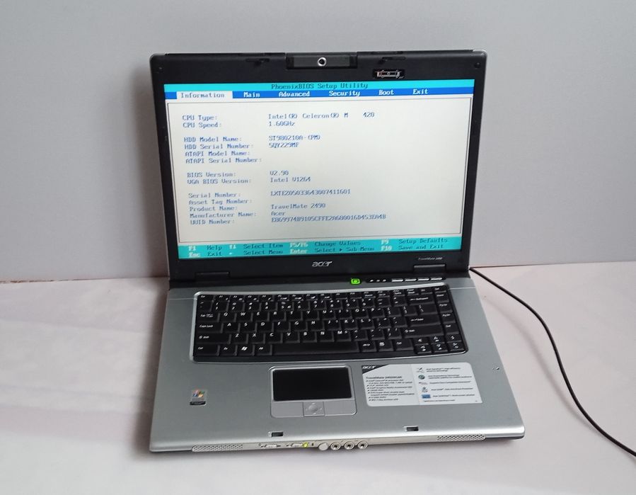Acer TravelMate 2490