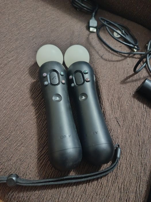 Óculos Vr ps4 e ps5 (com todos os cabos mais comandos vr)