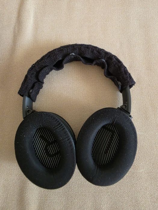 Bose QuietComfort 35 II (Preto) + Estojo Original + Kit Microfone Gaming / Trabalho