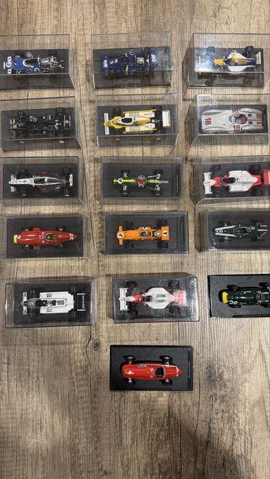 Coleção Carros Miniatura Formula 1 - 30 anos