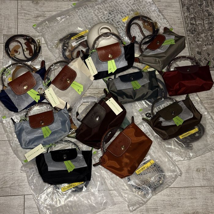 Розпродаж! Сумка Longchamp mini le pliege +ремінь  тренд 2026 року