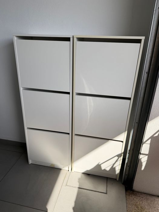 Sapateiras brancas IKEA