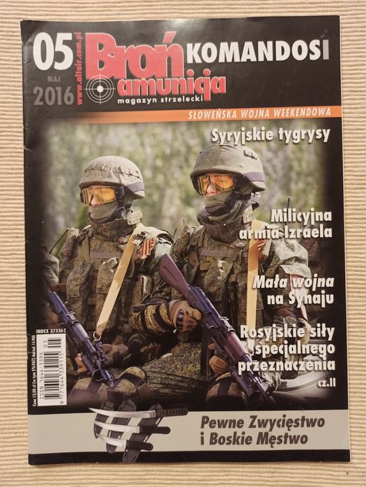 Magazyn Broń i Amunicja–Komandosi 05/2016 maj