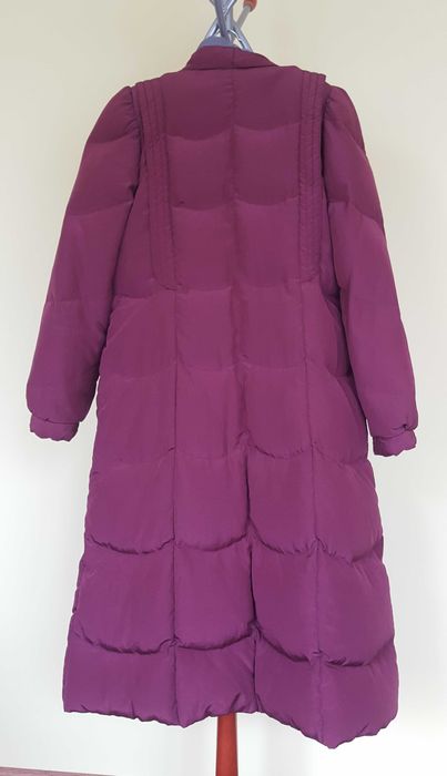 Płaszcz zimowy damski - pikowany