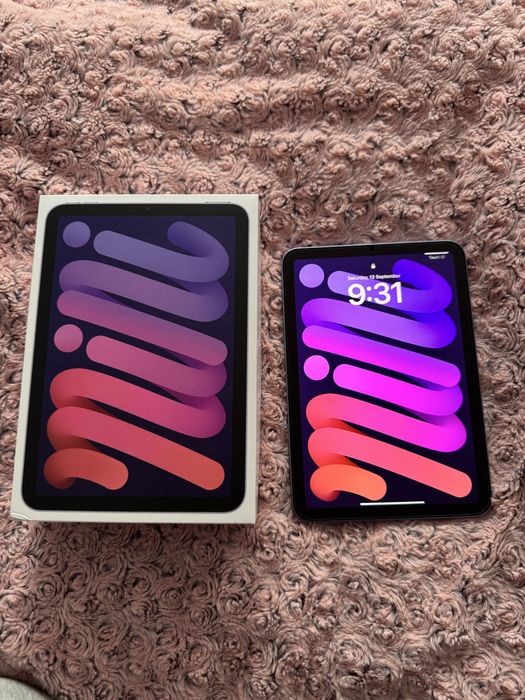 Ipad Mini 6 64GB Klawiatura bez rysika 3 case’y