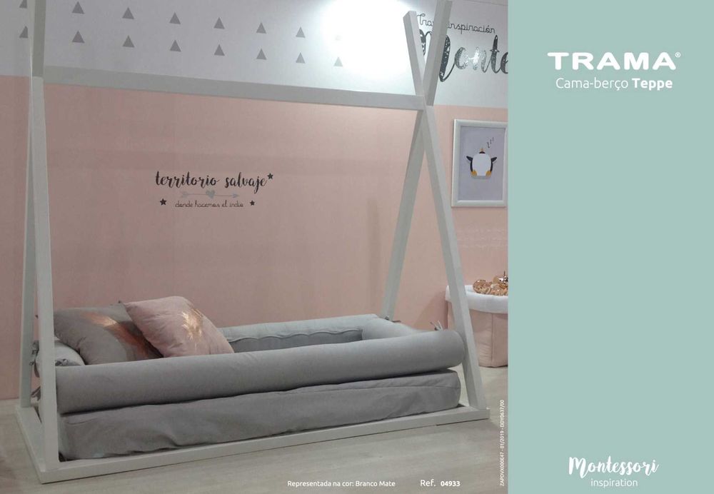 Caminha Trama Teppe Montessori Cama Criança