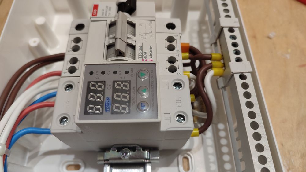 Щит ввода резерва для инвертора или генератора