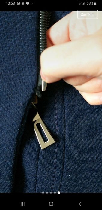 Płaszcz wełniany 80% wełny 44