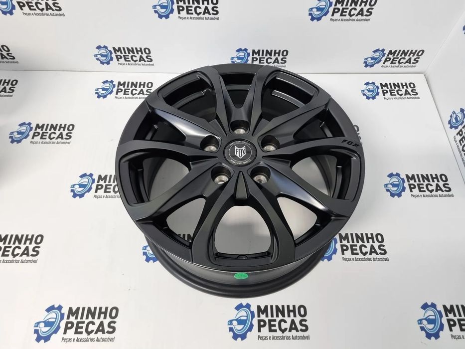 Jantes FOX OPUS em 16 Satin Black (5x118)