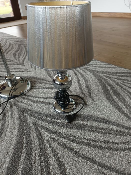 Lampy  srebrne GILLENIA mała i duża