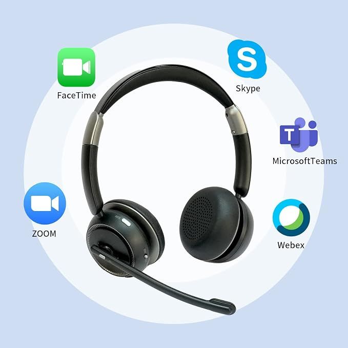 FF Fongee Bezprzewodowy zestaw słuchawkowy Bluetooth z mikrofonem