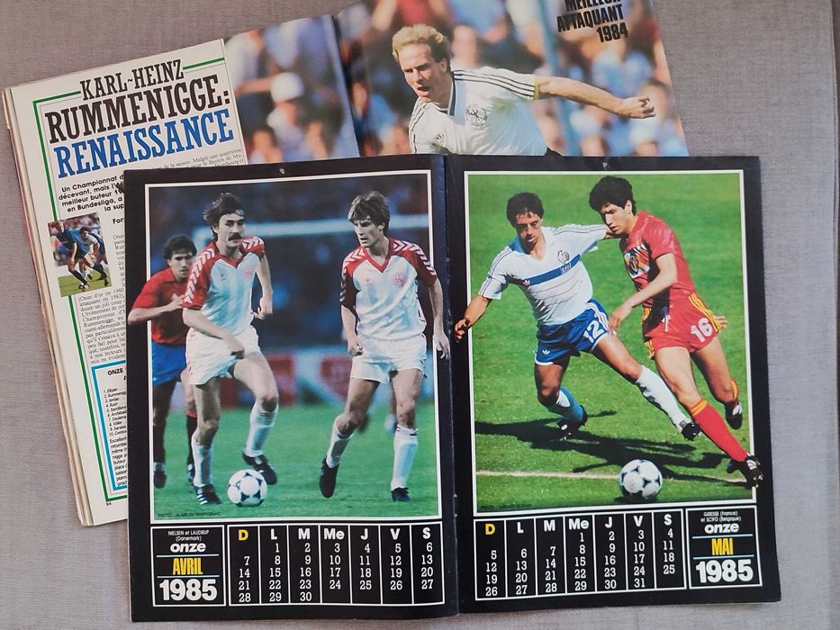 Revista Onze (1984.dezembro) + calendário 1985