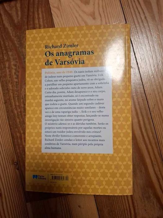 Os anagramas de Varsóvia - Richard Zimler