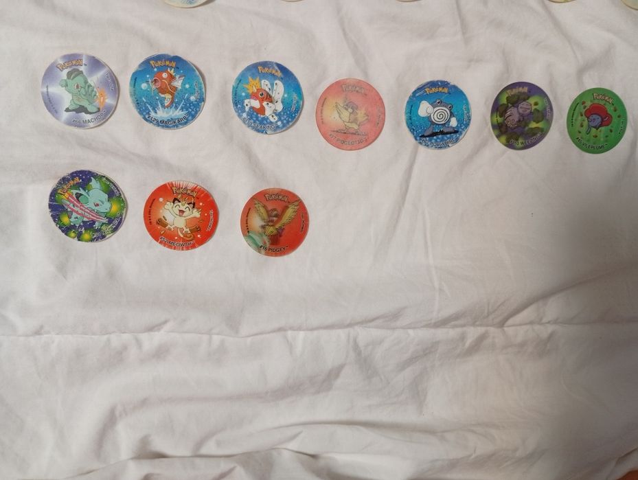 Pokémon Tazos Segunda Geração + Morning Attack Matutano