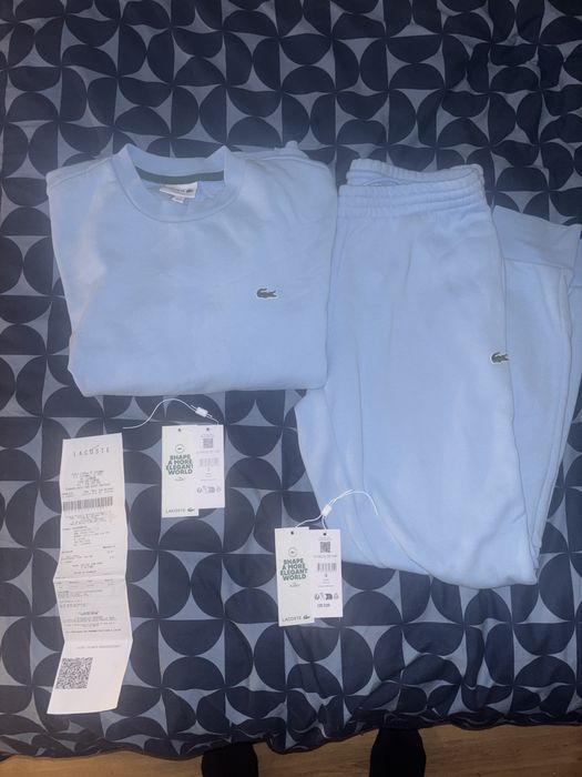 Fato de treino lacoste azul