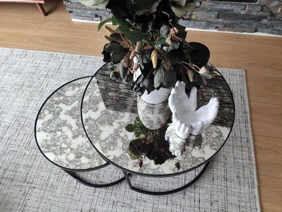 Conjunto mesas de apoio