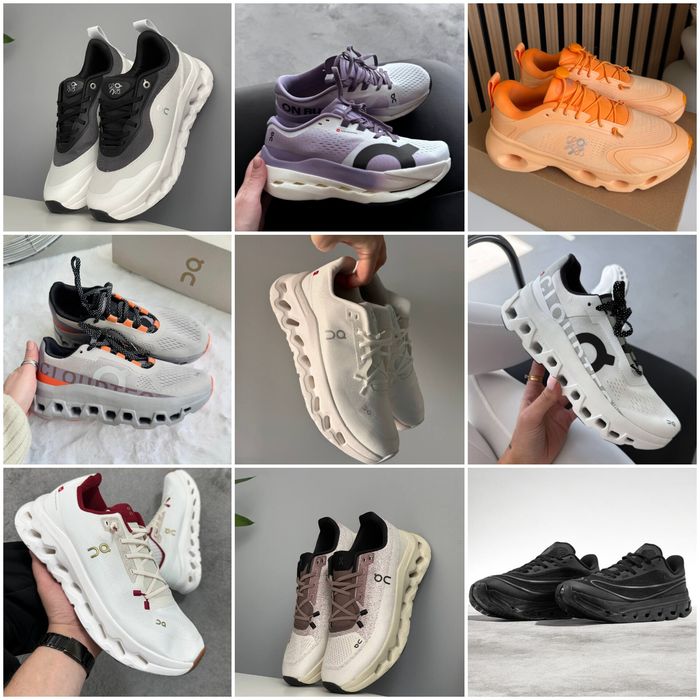 р36-45 Кросівки ON Running Cloudtilt Cloudsolo Cloudflow Cloudsurfer Cloudmonster