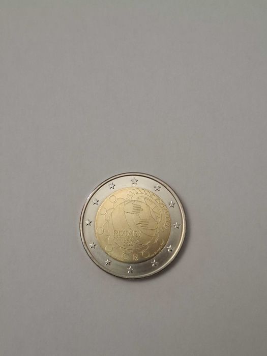 Moeda 2€ comemorativa Rotary