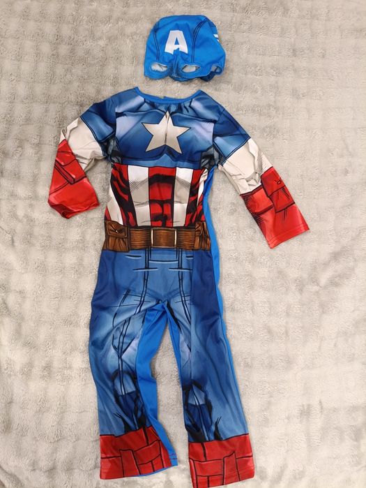 Карнавальний костюм капітан Америка 104 см 3-4 р.