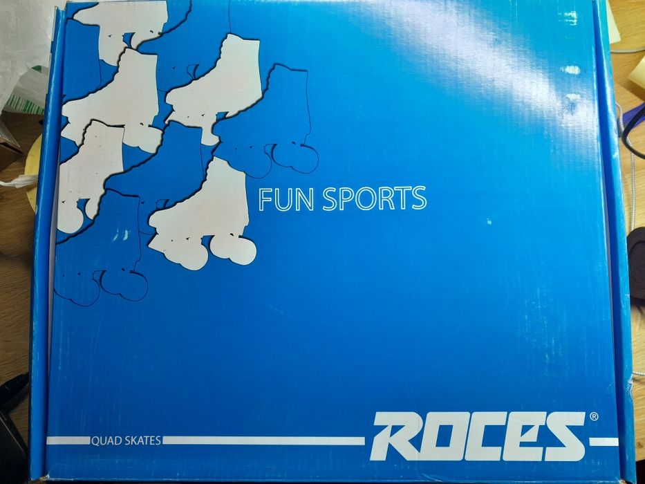 wrotki roces niebieskie rozmiar 36 classic blue kuod