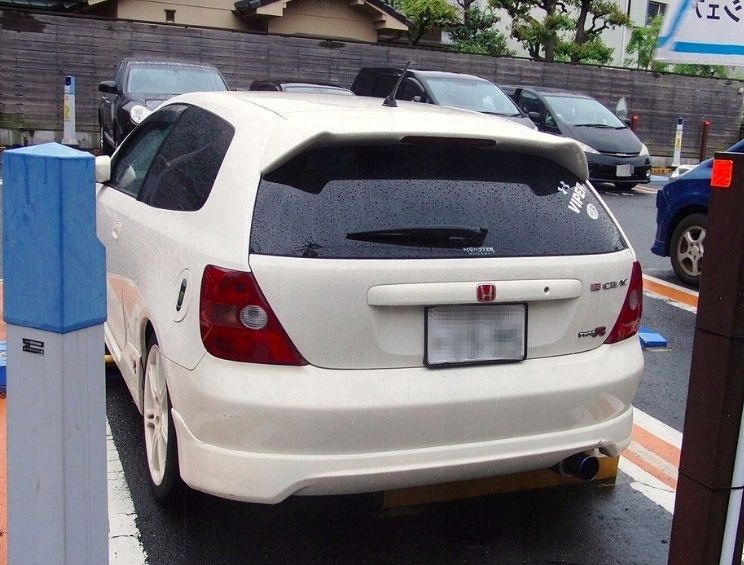 LIP SPOILER AILERON PALA ABA RABETA HONDA CIVIC EP3 EP TYPER TYPE-R