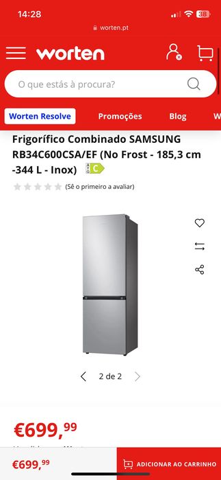Vendo frigorífico Samsung